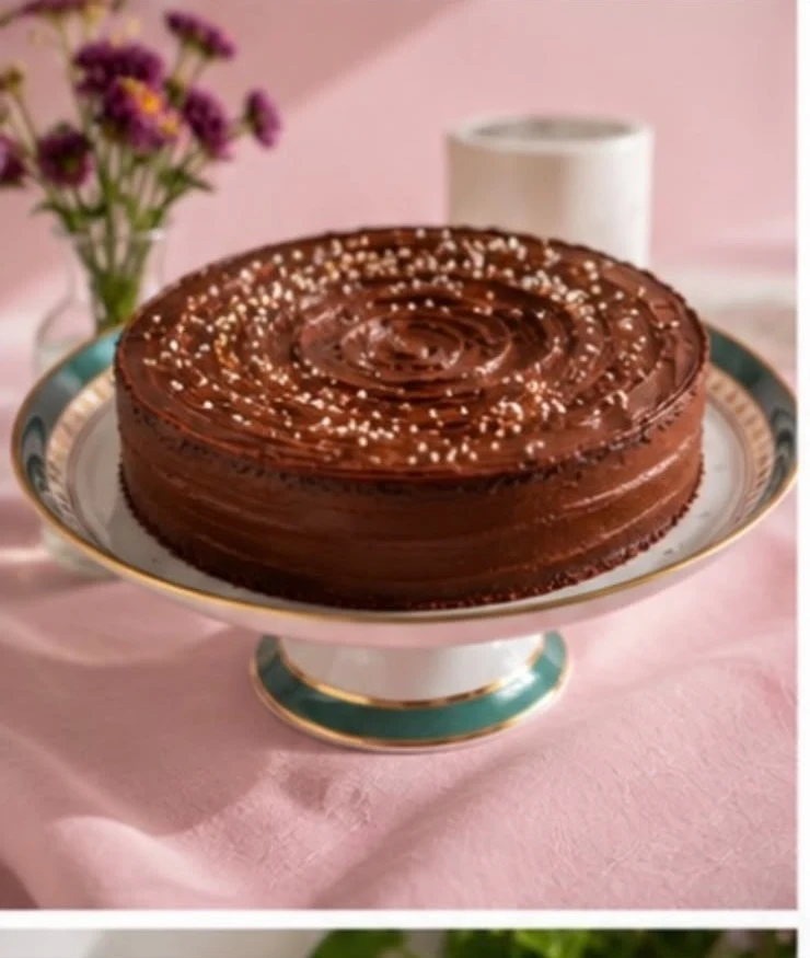 Silver Sprinkle Cake